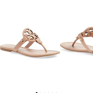 Tory Burch Leather Miller Sandals
